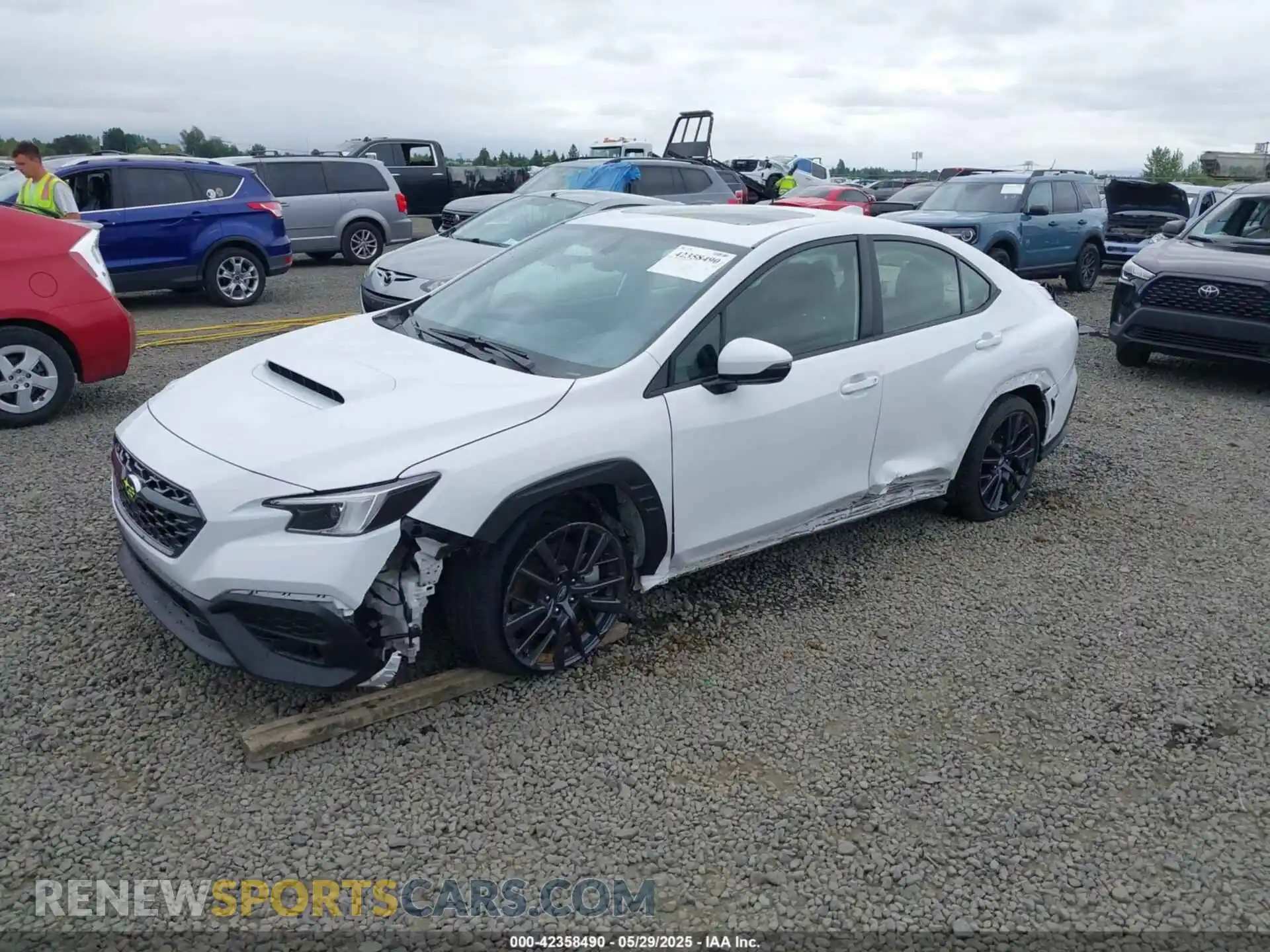 2 Photograph of a damaged car JF1VBAL68P9822787 SUBARU WRX 2023