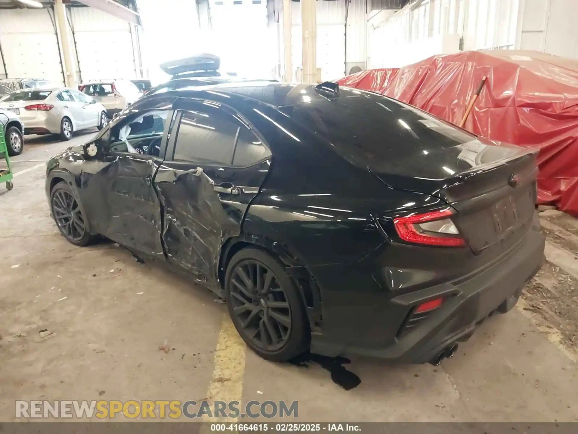 3 Photograph of a damaged car JF1VBAL68P9823647 SUBARU WRX 2023