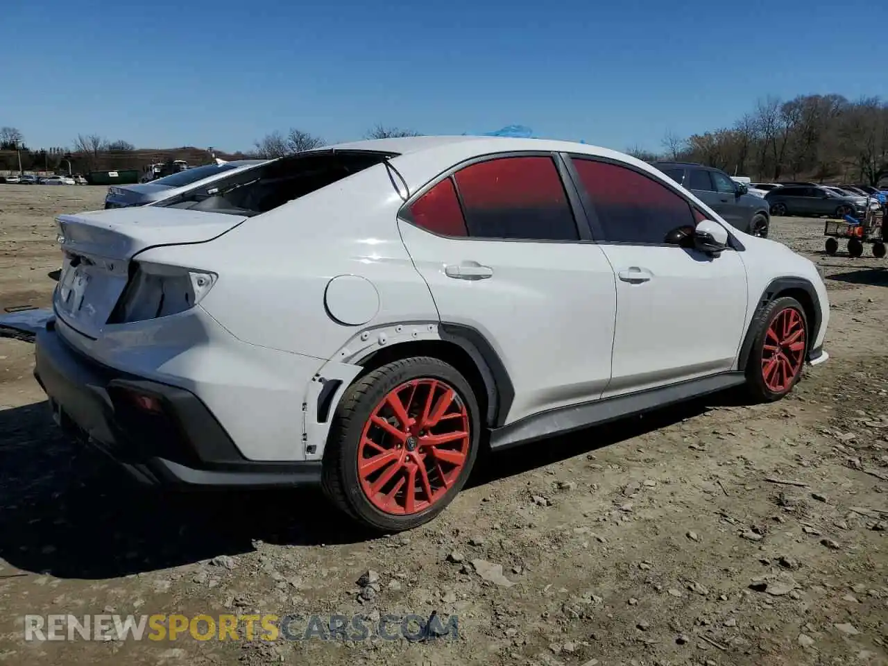3 fotografías del automóvil dañado JF1VBAL69P9803990 SUBARU WRX 2023