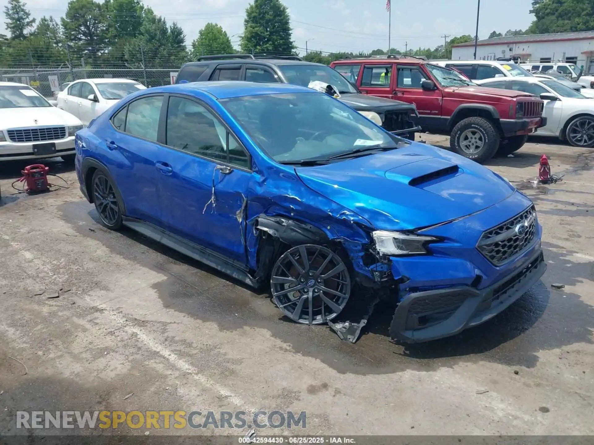 1 Photograph of a damaged car JF1VBAL6XP9821480 SUBARU WRX 2023