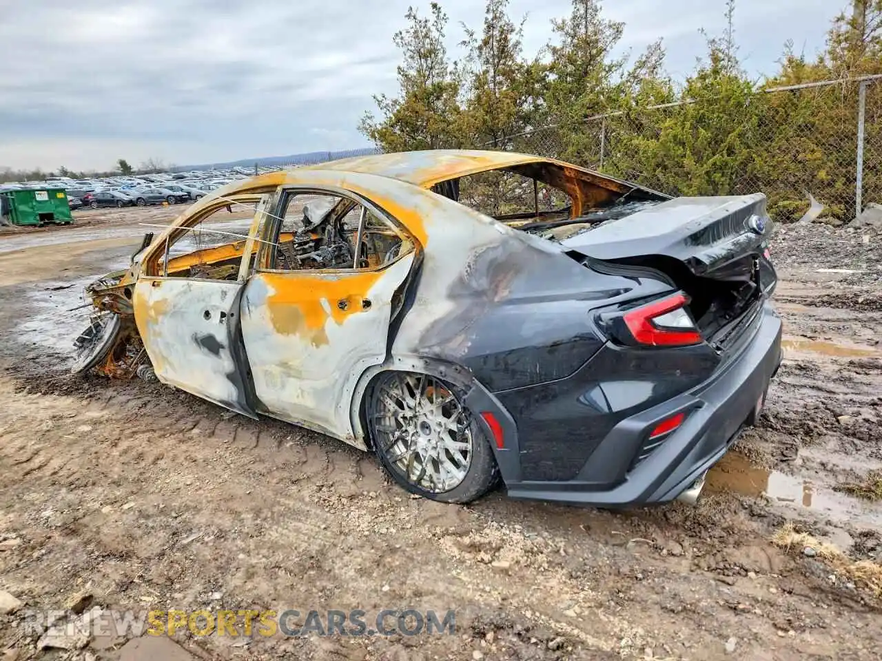 2 Фотография поврежденного автомобиля JF1VBAN60P8804433 SUBARU WRX 2023