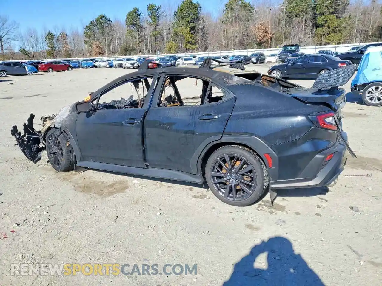 2 Photograph of a damaged car JF1VBAN61P8809284 SUBARU WRX 2023