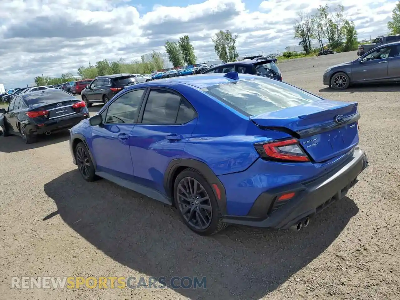 2 Photograph of a damaged car JF1VBAN69P8803698 SUBARU WRX 2023