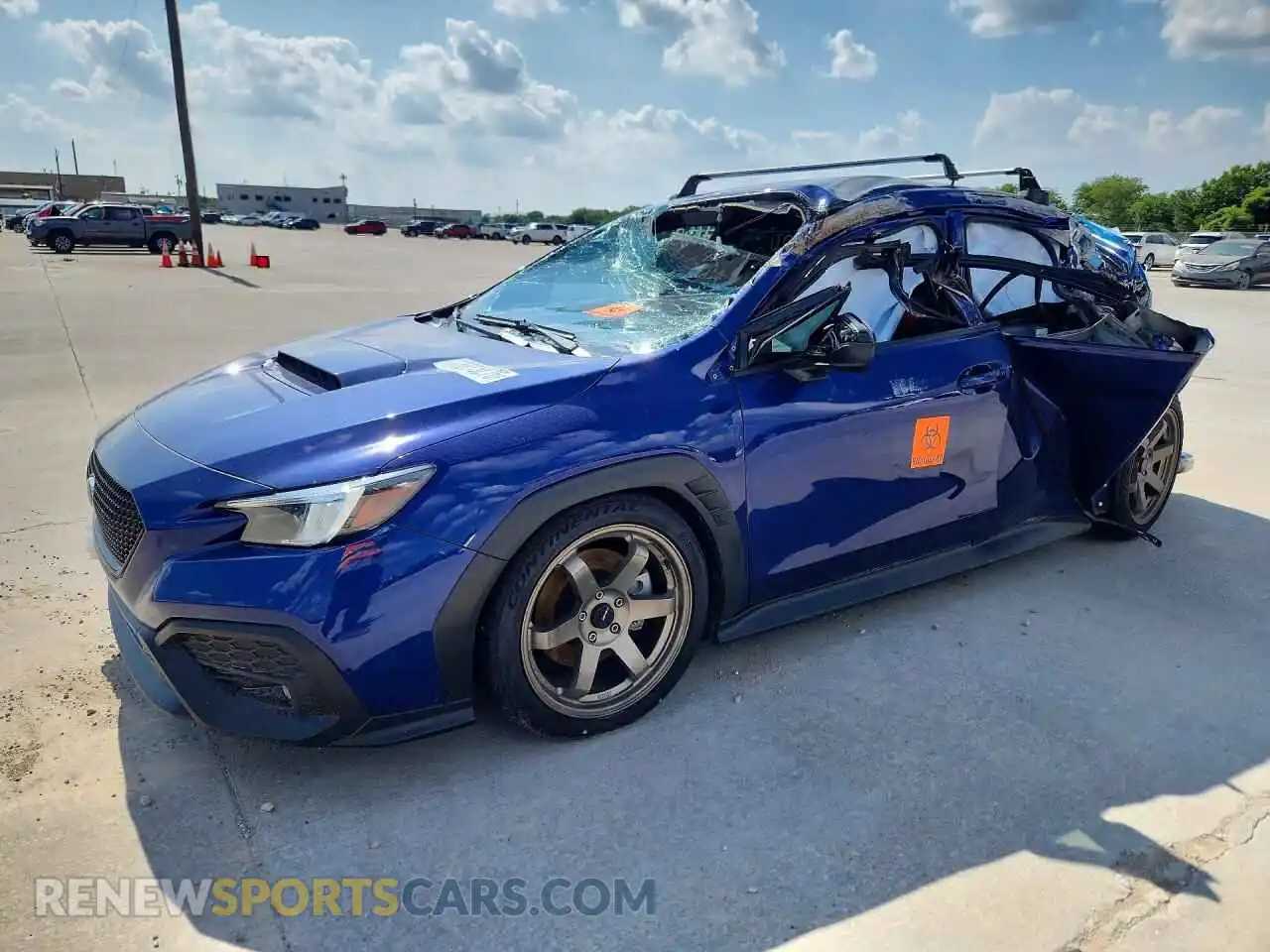 1 Photograph of a damaged car JF1VBAH67R9810271 SUBARU WRX 2024
