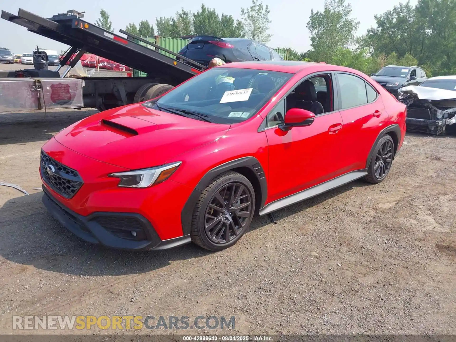 2 Photograph of a damaged car JF1VBAN60R9811752 SUBARU WRX 2024