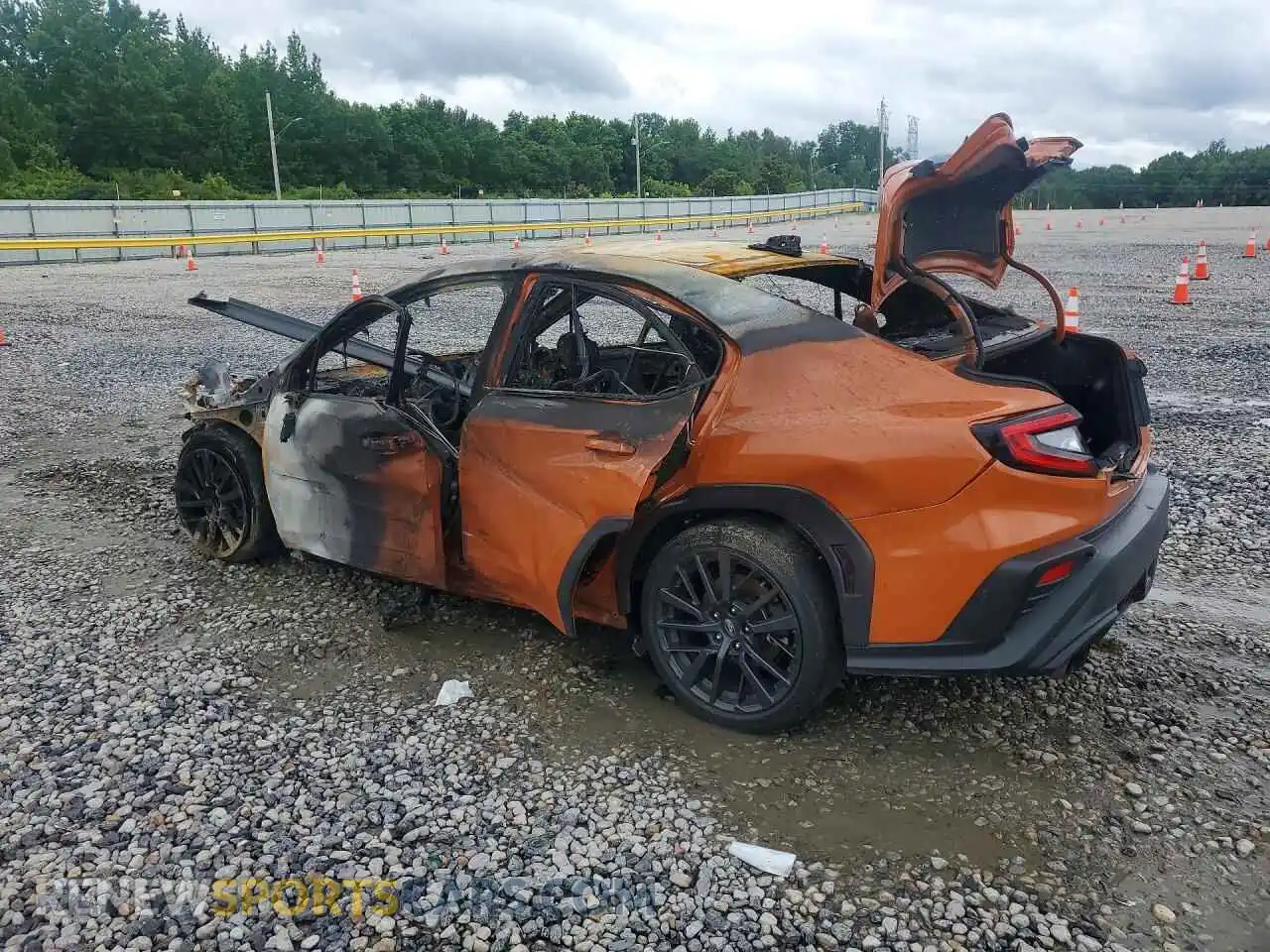 2 Photograph of a damaged car JF1VBAN60R9818068 SUBARU WRX 2024