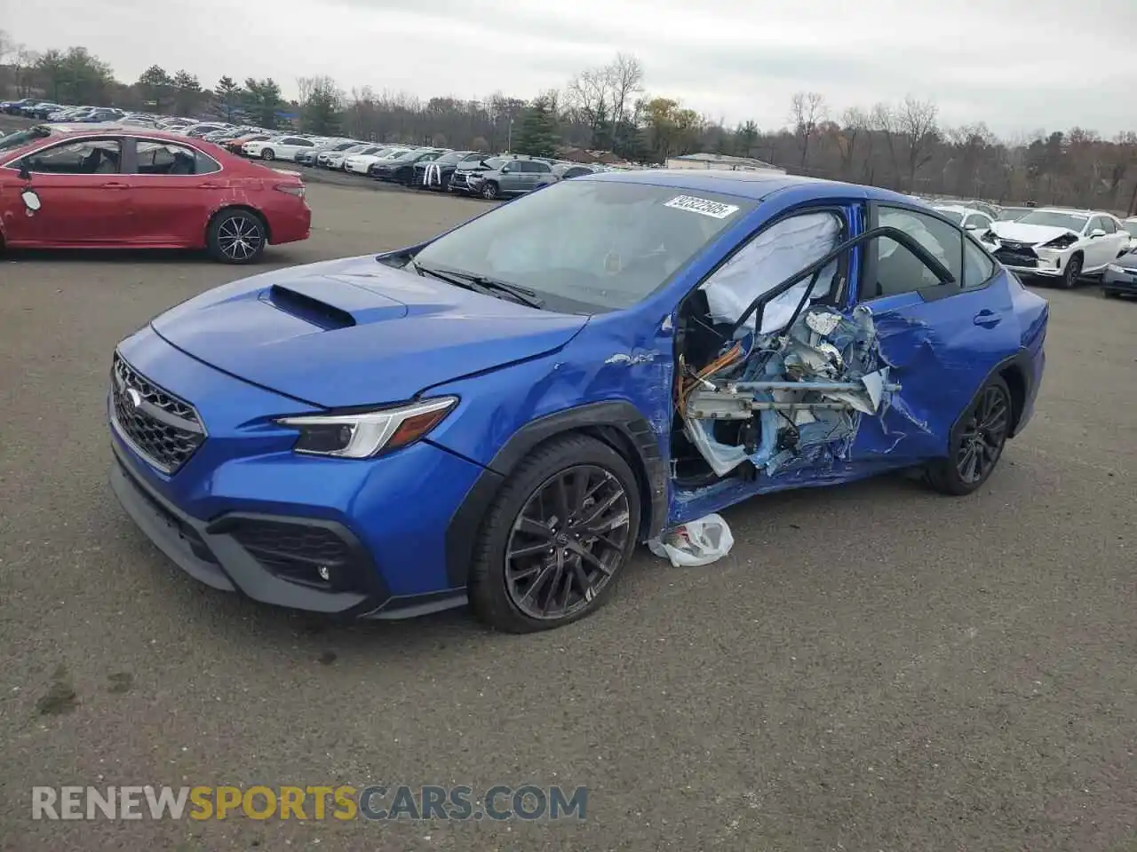 1 Photograph of a damaged car JF1VBAN61R8819865 SUBARU WRX 2024