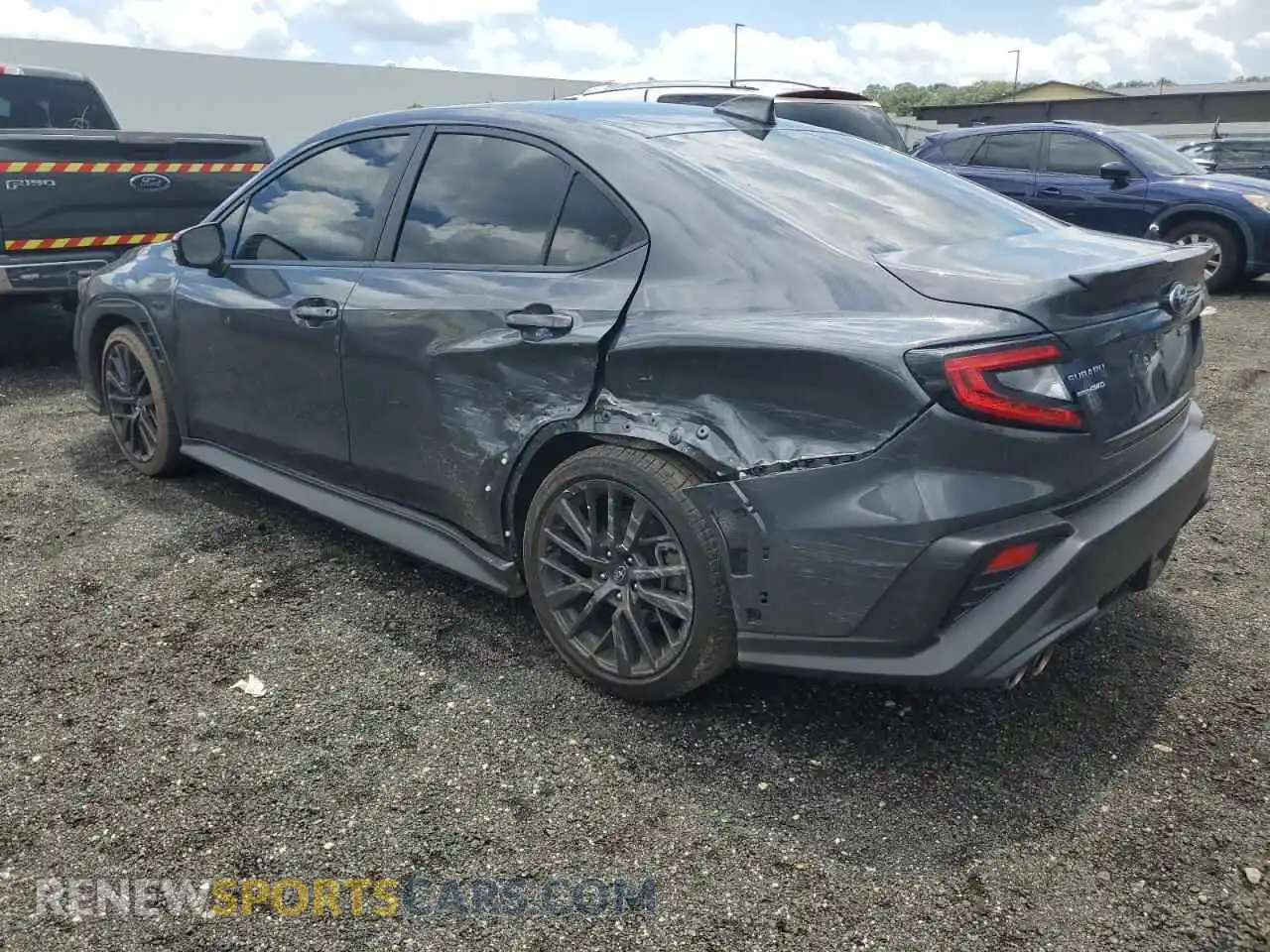 2 Photograph of a damaged car JF1VBAN61R9810092 SUBARU WRX 2024