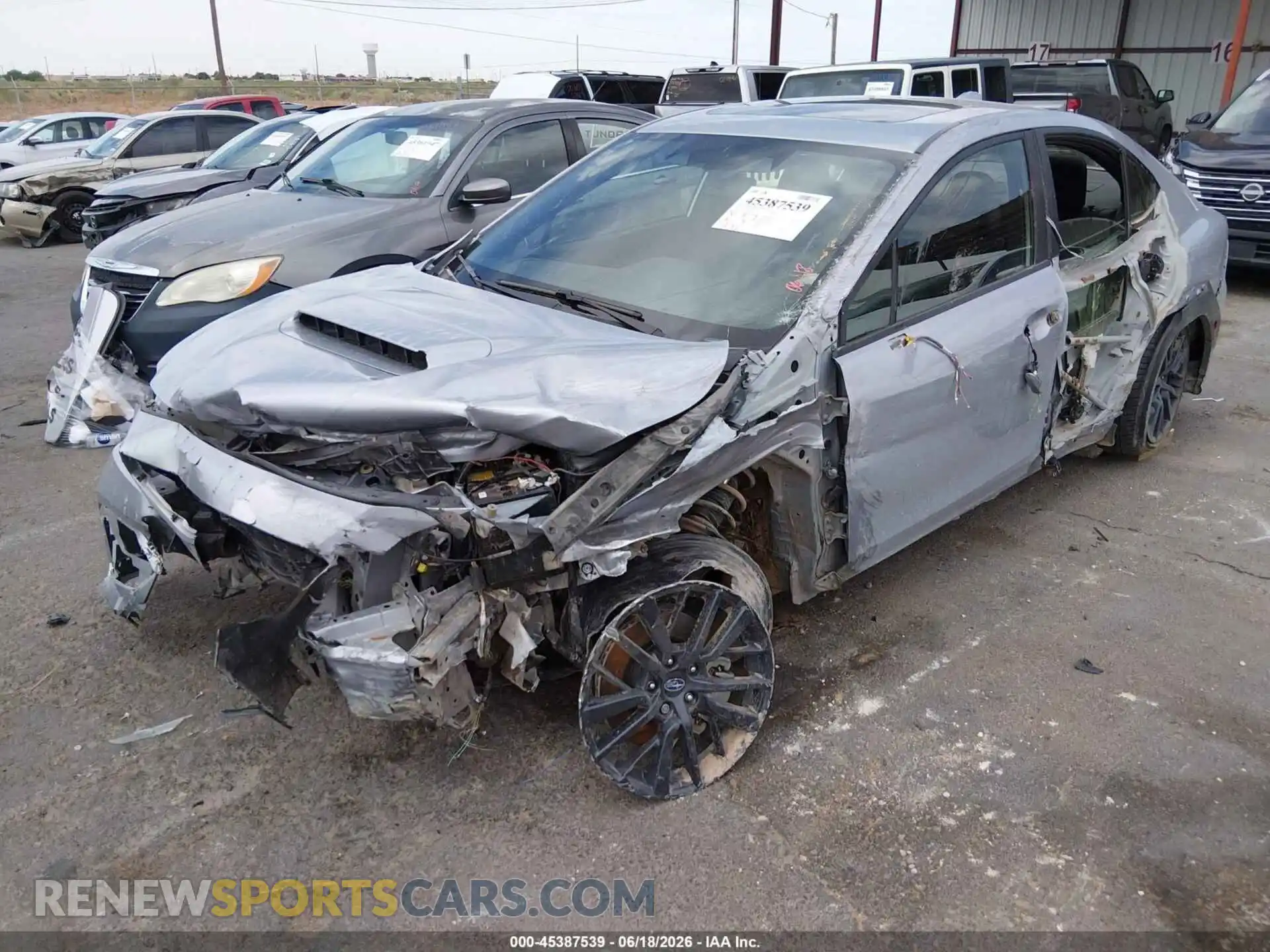 2 Photograph of a damaged car JF1VBAN62R9817567 SUBARU WRX 2024