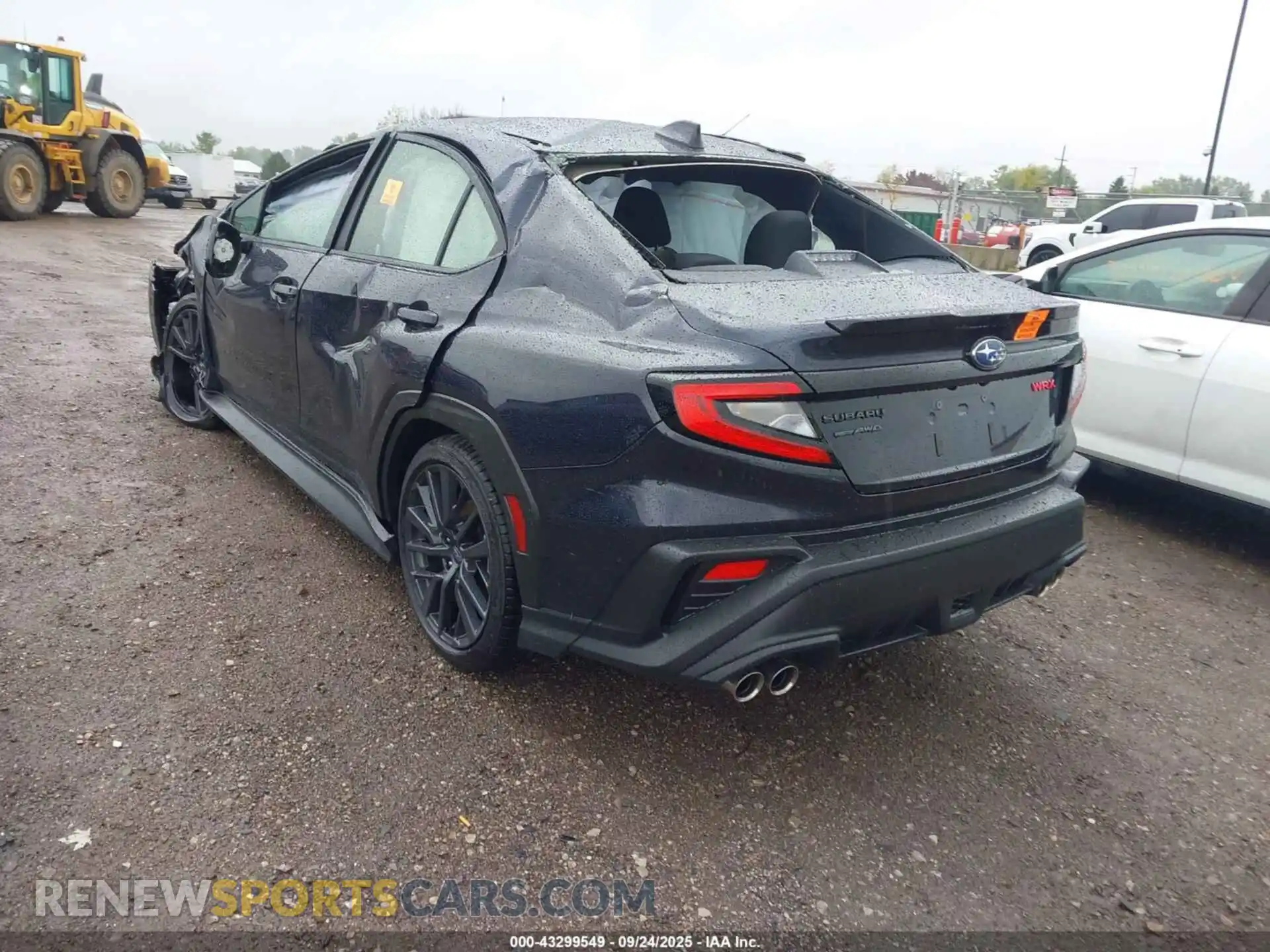 3 Photograph of a damaged car JF1VBAH66S9802992 SUBARU WRX 2025