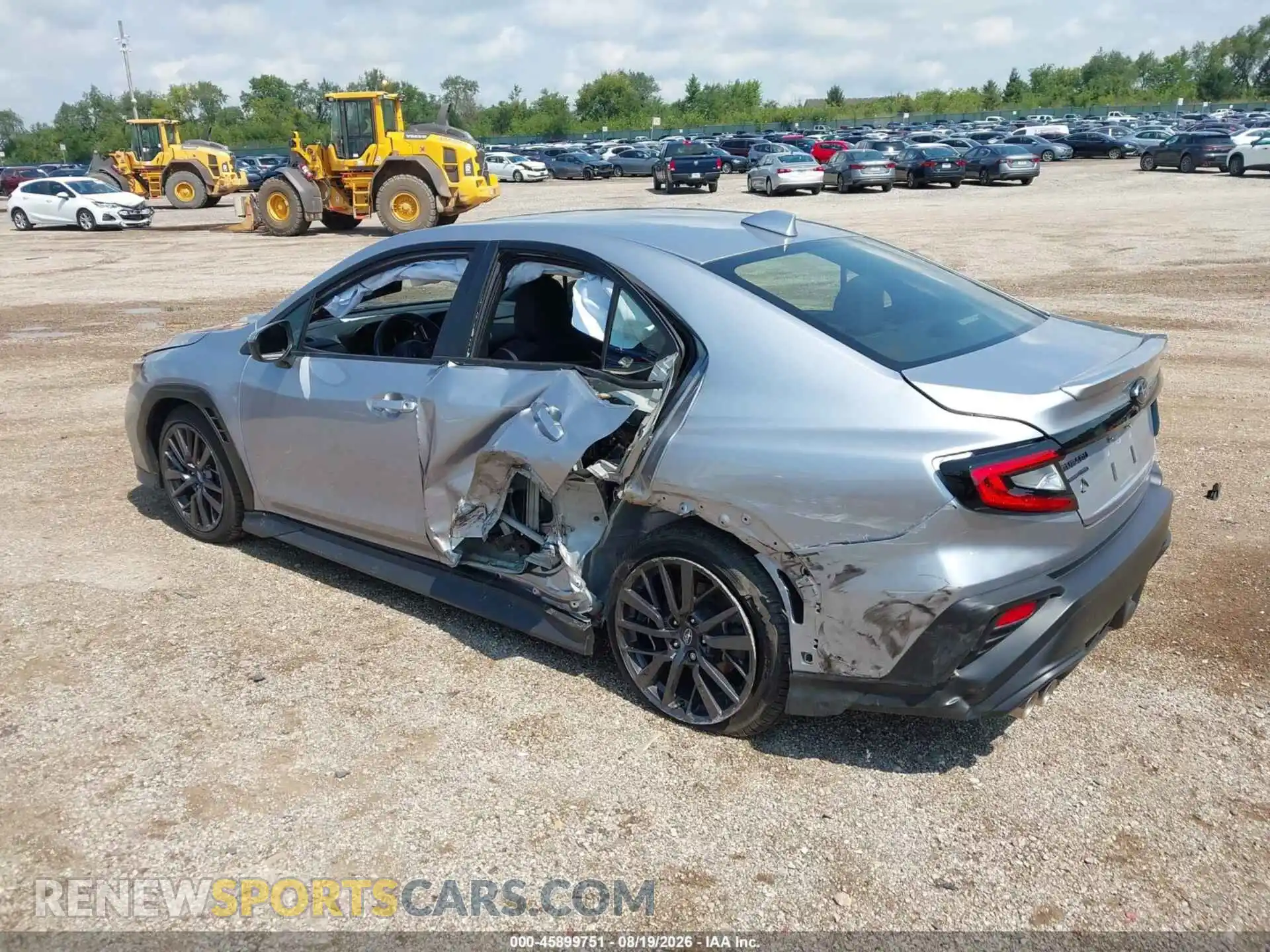 3 Фотография поврежденного автомобиля JF1VBAH68S9806767 SUBARU WRX 2025