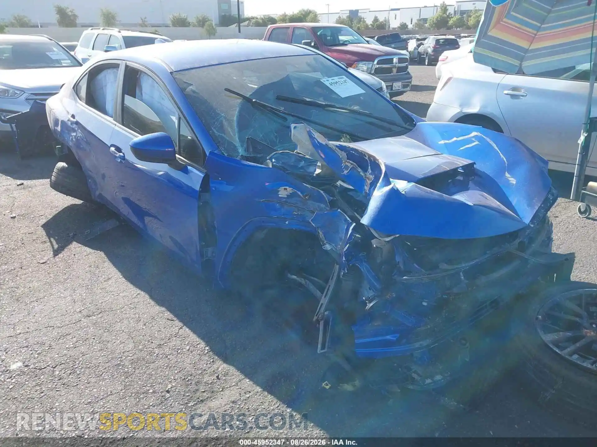 1 Фотография поврежденного автомобиля JF1VBAH68S9807224 SUBARU WRX 2025
