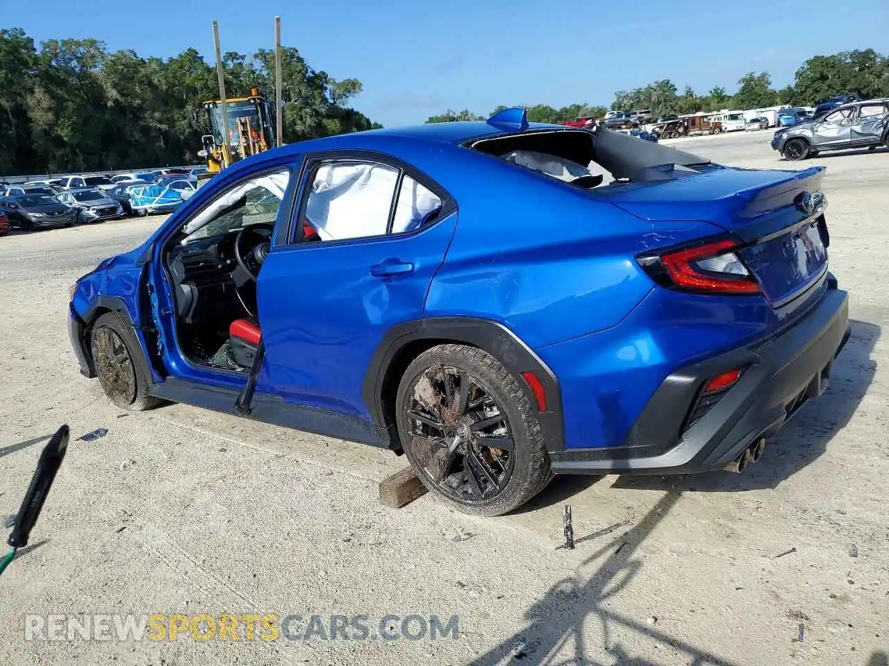 2 Photograph of a damaged car JF1VBAN65S8805134 SUBARU WRX 2025