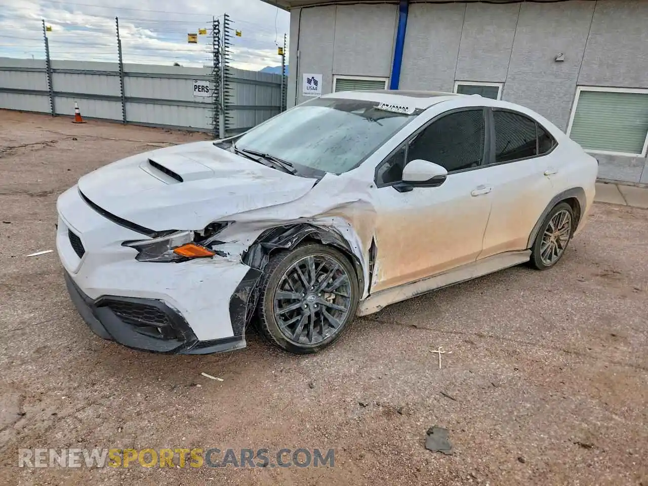 2 Photograph of a damaged car JF1VBAN65S9803801 SUBARU WRX 2025