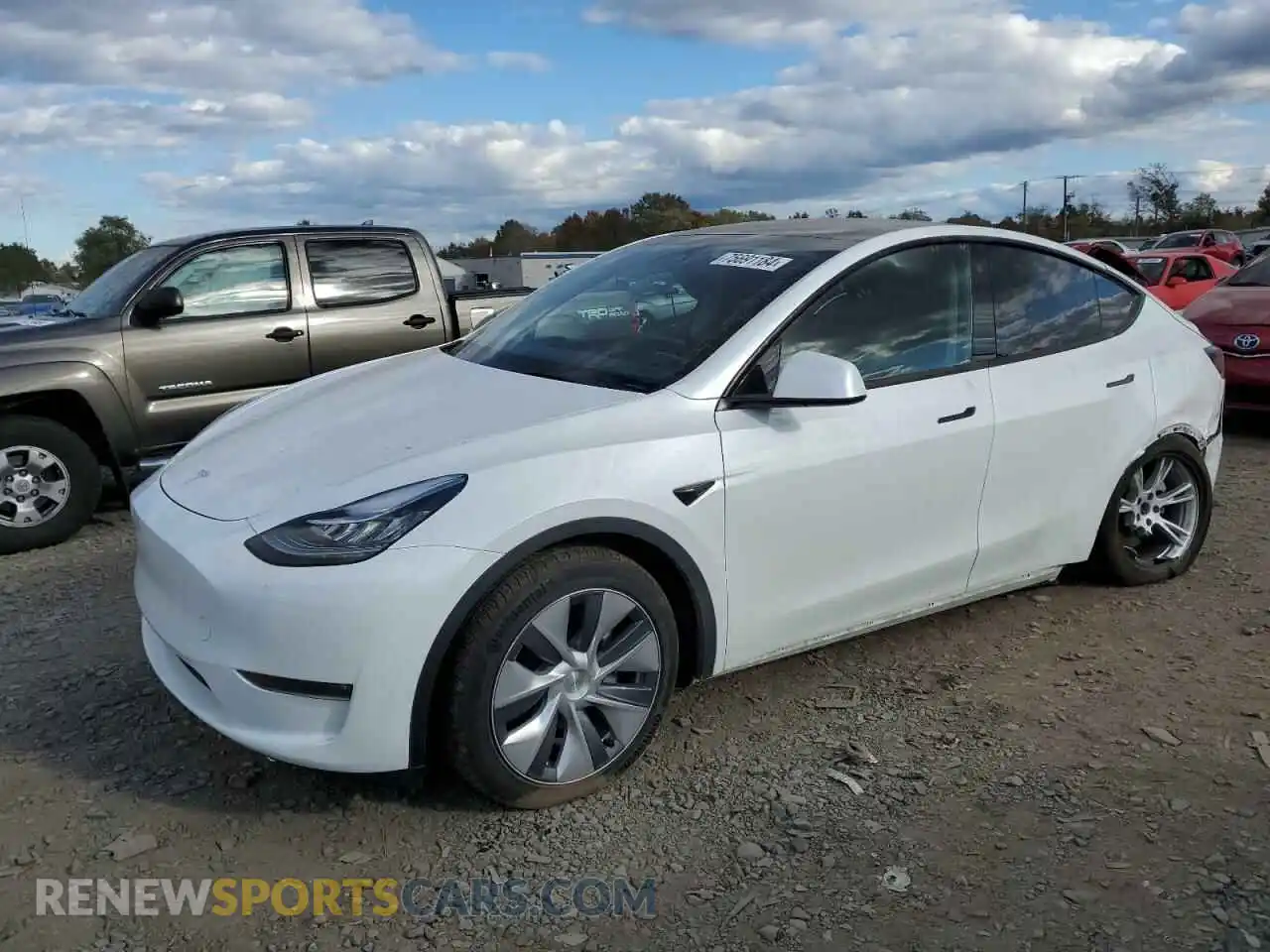 1 Photograph of a damaged car 7SAYGDEE8PA101342 TESLA ALL OTHER 2023