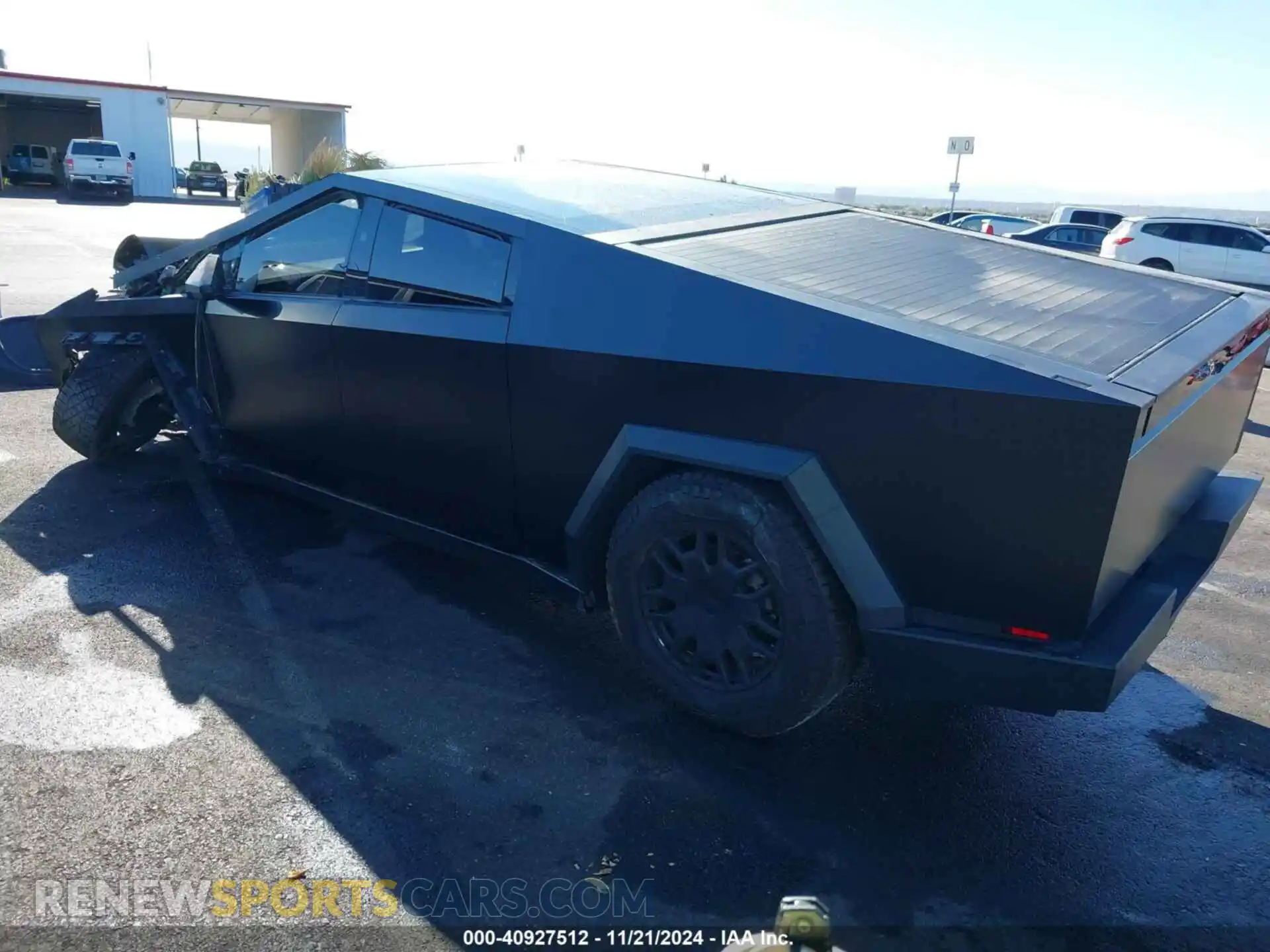 3 fotografías del automóvil dañado 7G2CEHED2RA005217 TESLA CYBERTRUCK 2024