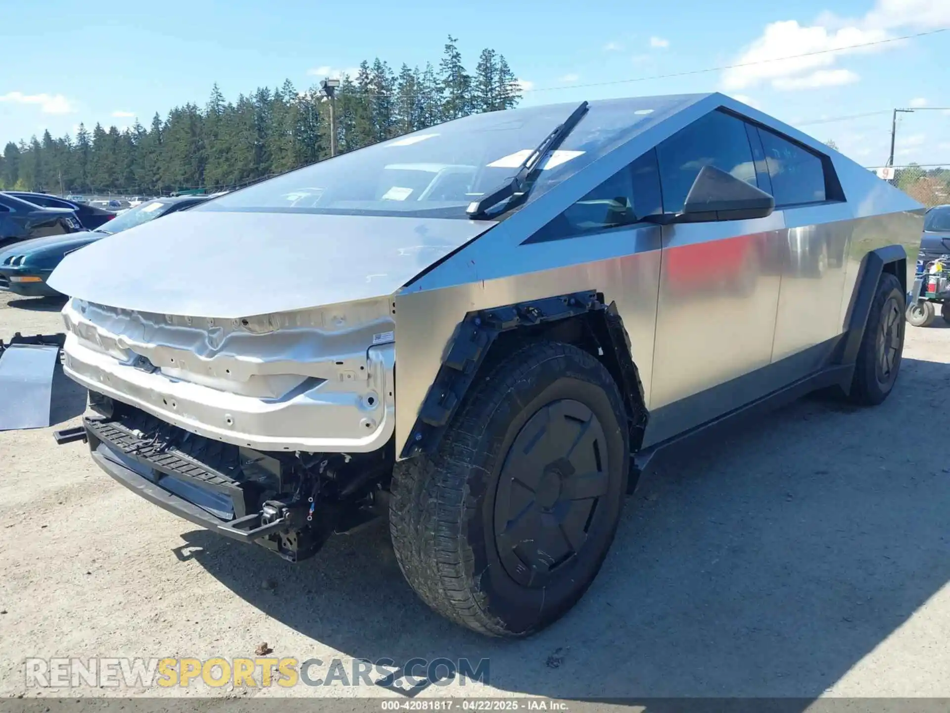 2 Photograph of a damaged car 7G2CEHED7SA065144 TESLA CYBERTRUCK 2025