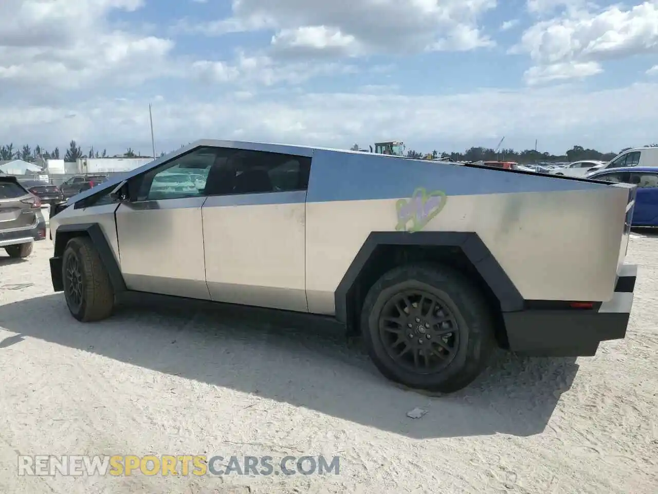 2 Photograph of a damaged car 7G2CEHED9SA058910 TESLA CYBERTRUCK 2025