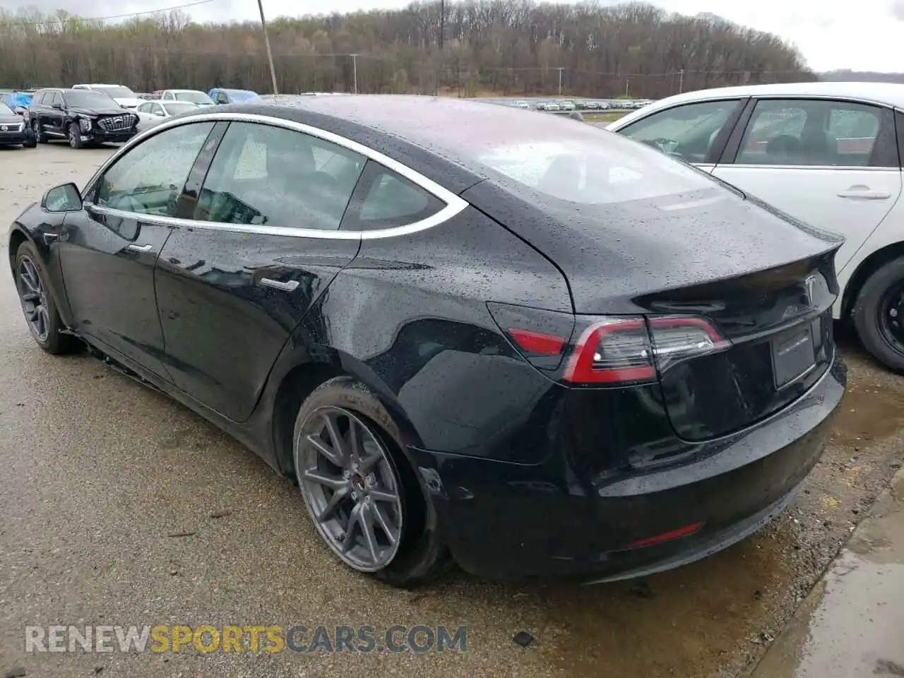 3 Photograph of a damaged car 5YJ3E1EA0KF306383 TESLA MODEL 3 2019