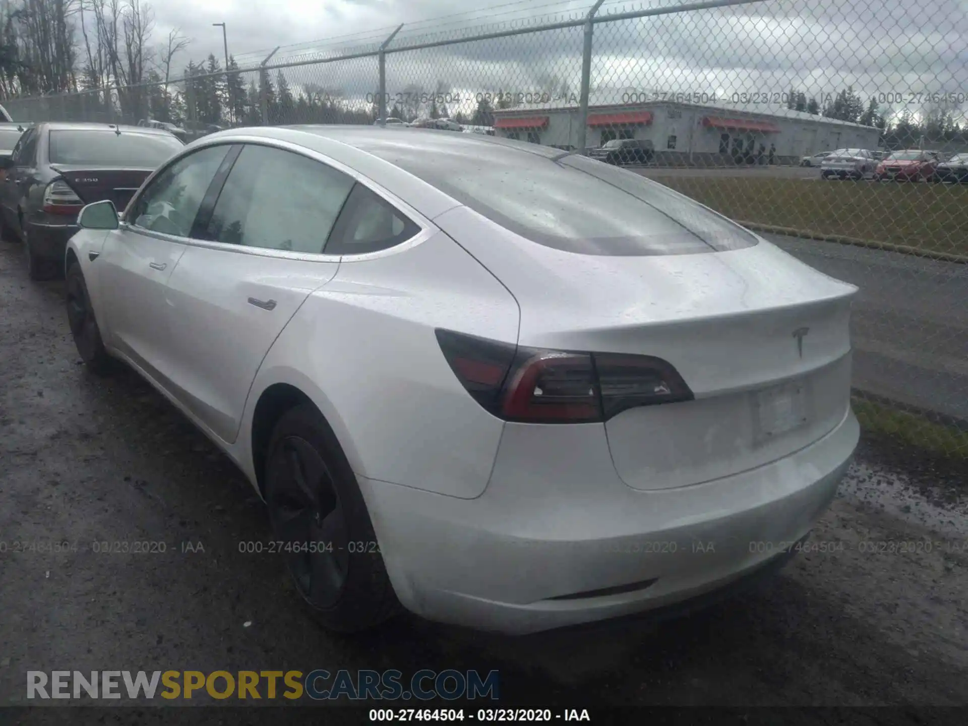 3 Photograph of a damaged car 5YJ3E1EA0KF397168 TESLA MODEL 3 2019