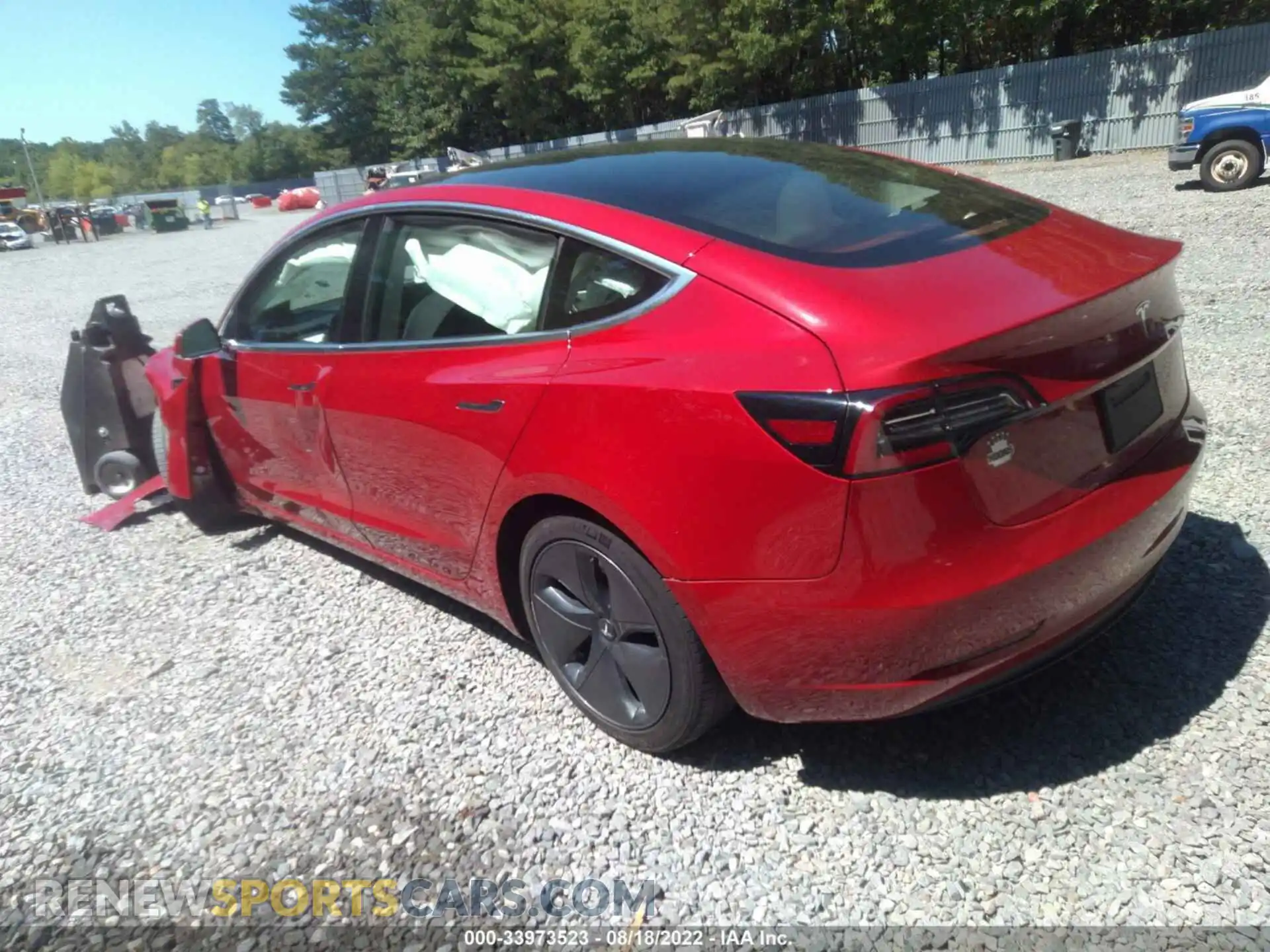 3 Photograph of a damaged car 5YJ3E1EA0KF402787 TESLA MODEL 3 2019
