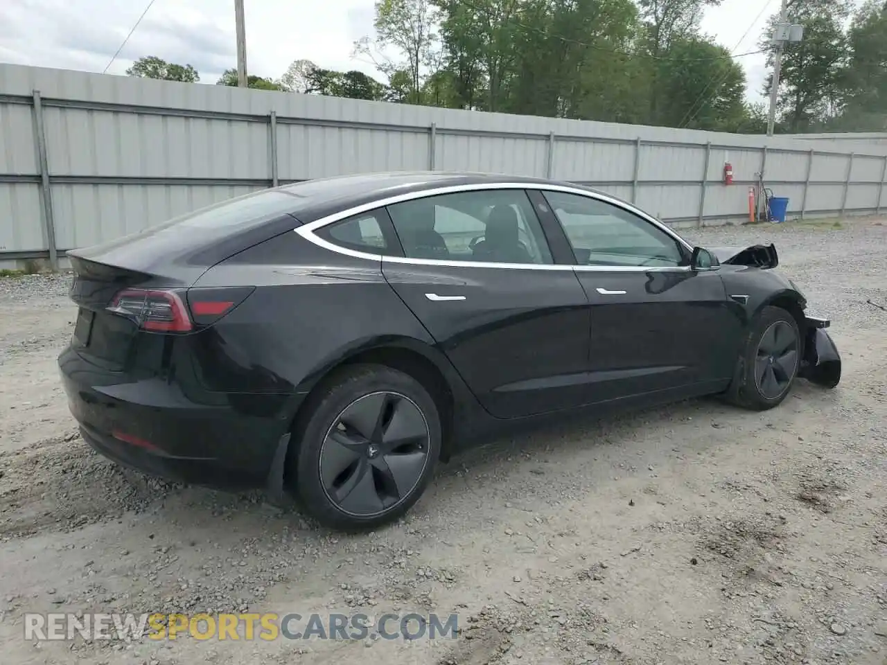 3 Photograph of a damaged car 5YJ3E1EA1KF189977 TESLA MODEL 3 2019