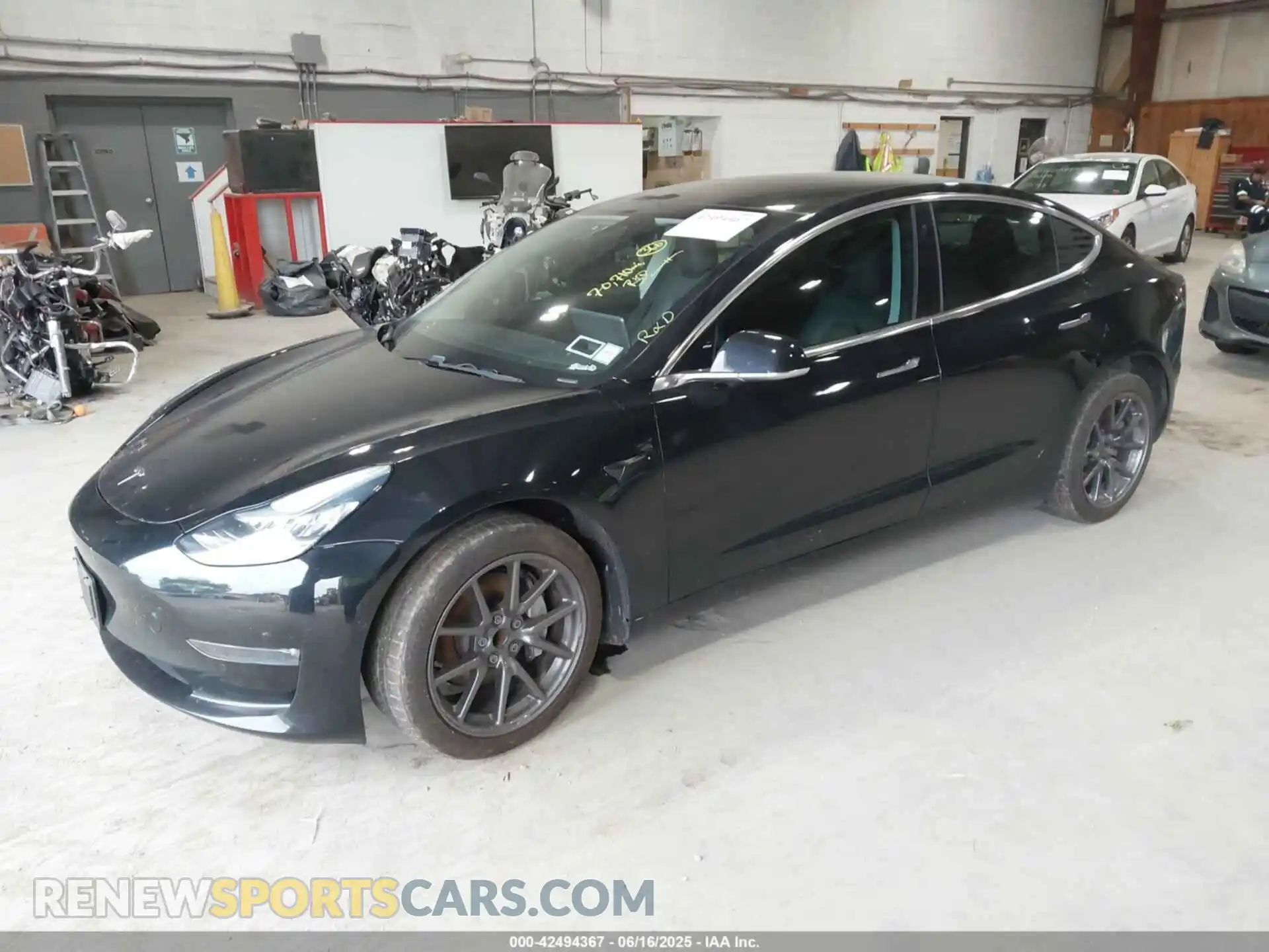 2 Фотография поврежденного автомобиля 5YJ3E1EA1KF297953 TESLA MODEL 3 2019