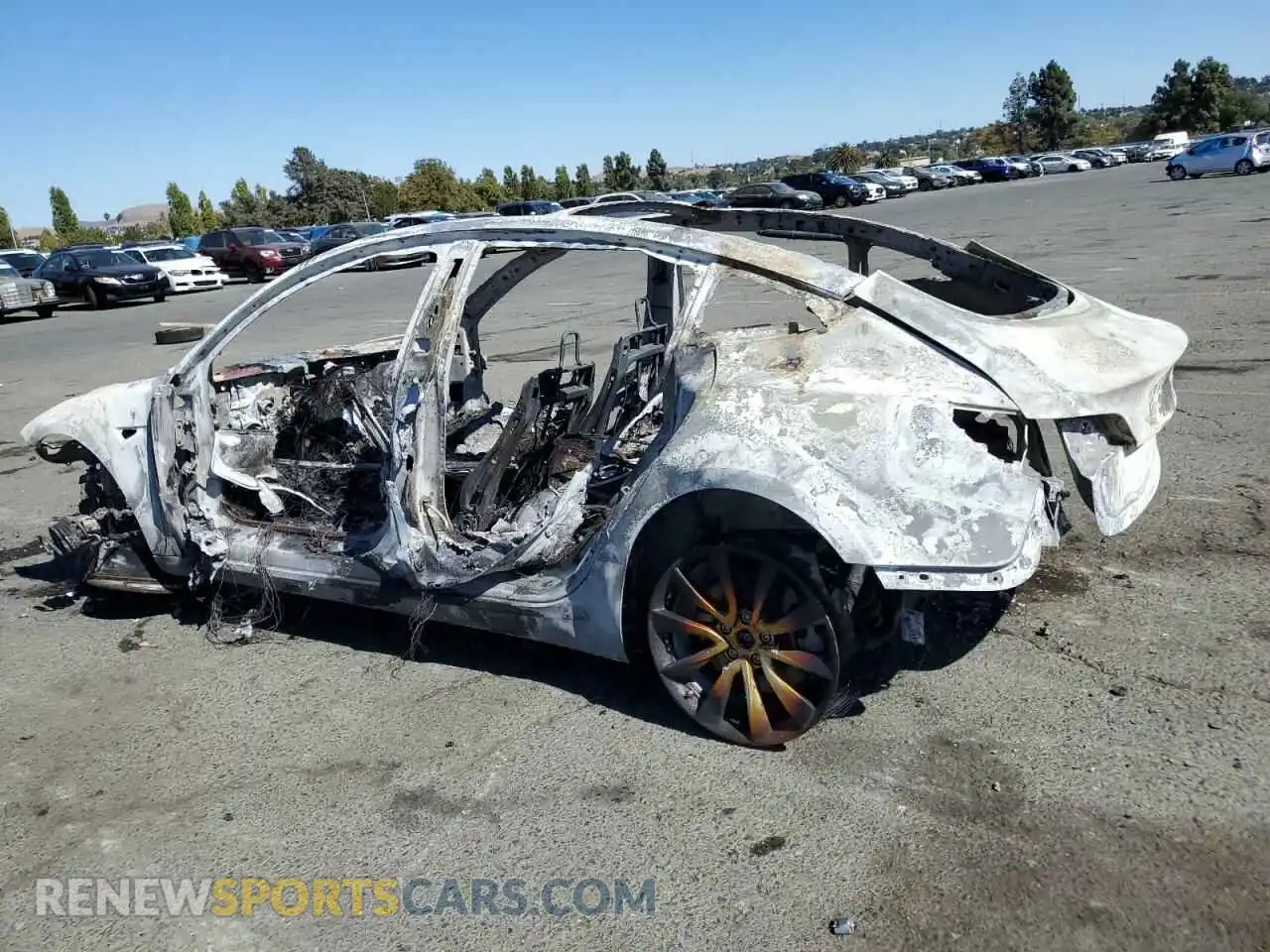 2 Photograph of a damaged car 5YJ3E1EA1KF447897 TESLA MODEL 3 2019
