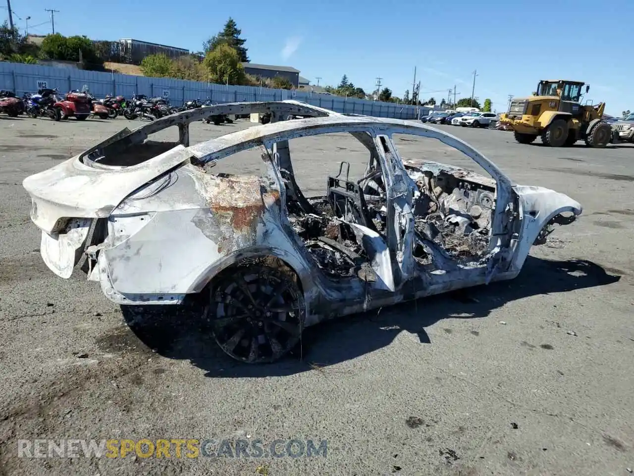 3 Photograph of a damaged car 5YJ3E1EA1KF447897 TESLA MODEL 3 2019