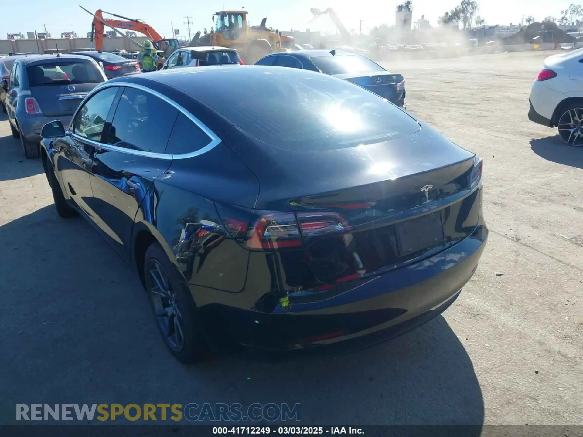3 Фотография поврежденного автомобиля 5YJ3E1EA2KF296696 TESLA MODEL 3 2019