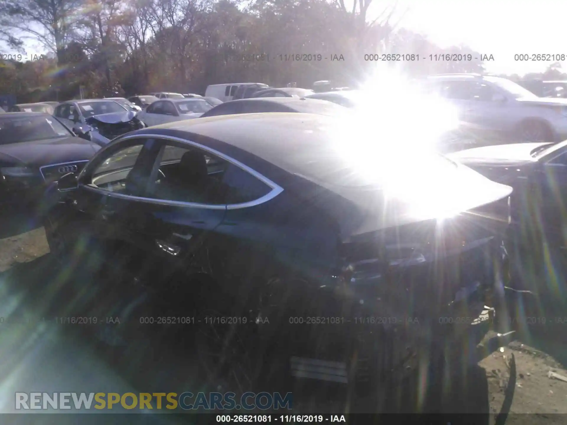 3 Photograph of a damaged car 5YJ3E1EA2KF296861 TESLA MODEL 3 2019