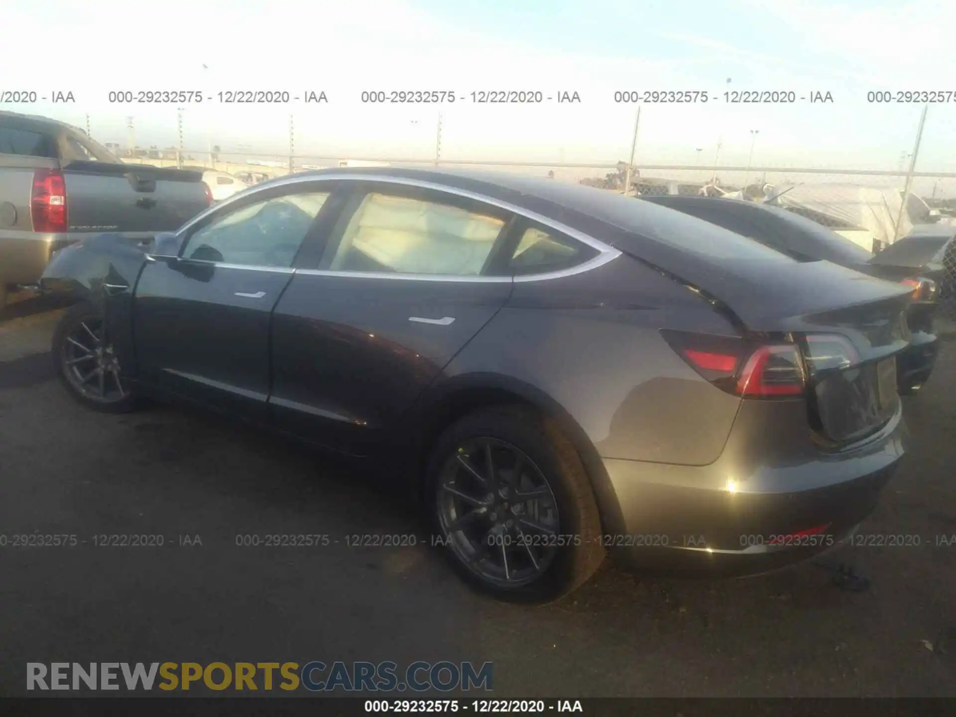 3 Photograph of a damaged car 5YJ3E1EA2KF421177 TESLA MODEL 3 2019