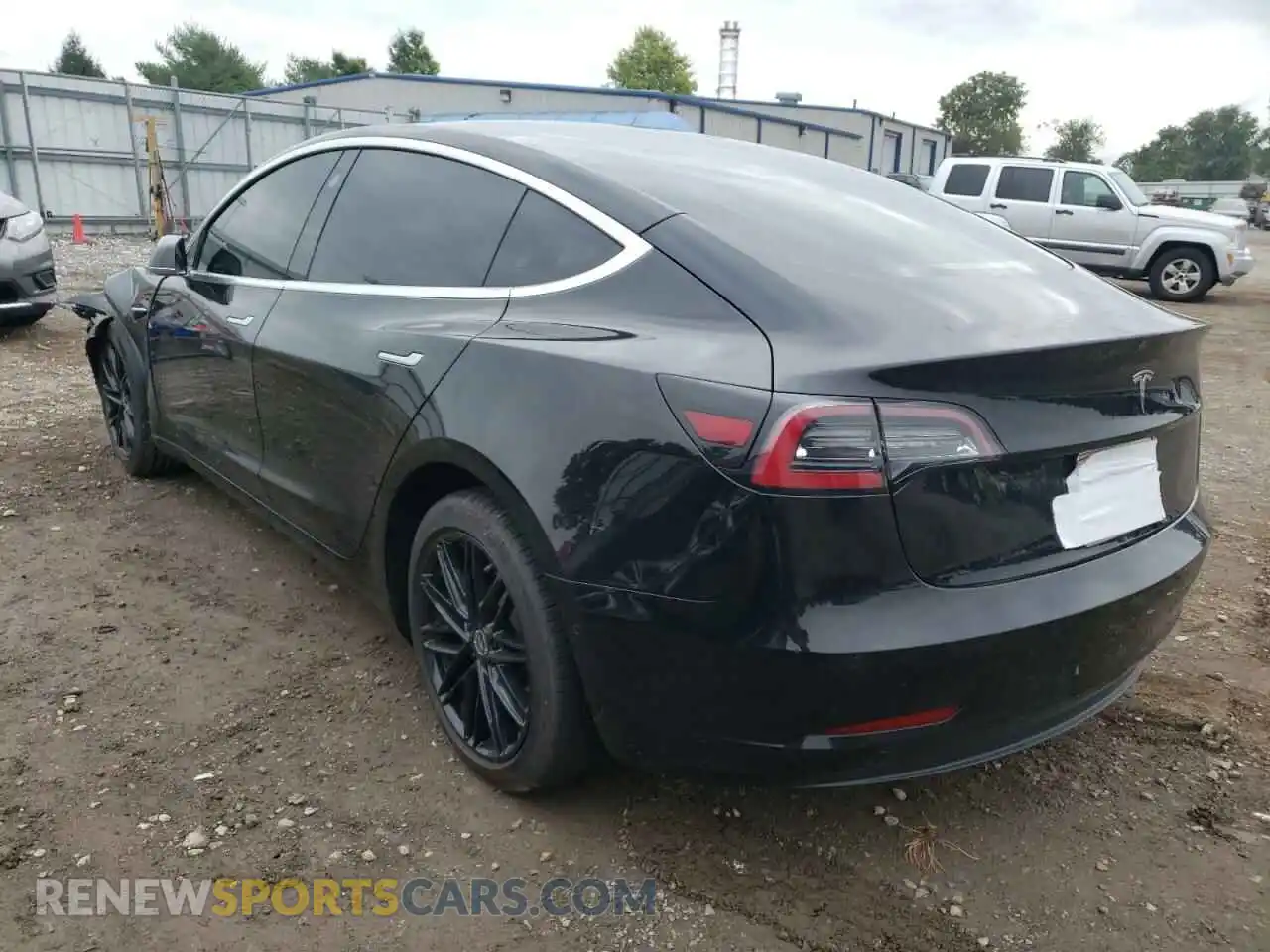 3 Photograph of a damaged car 5YJ3E1EA3KF193027 TESLA MODEL 3 2019
