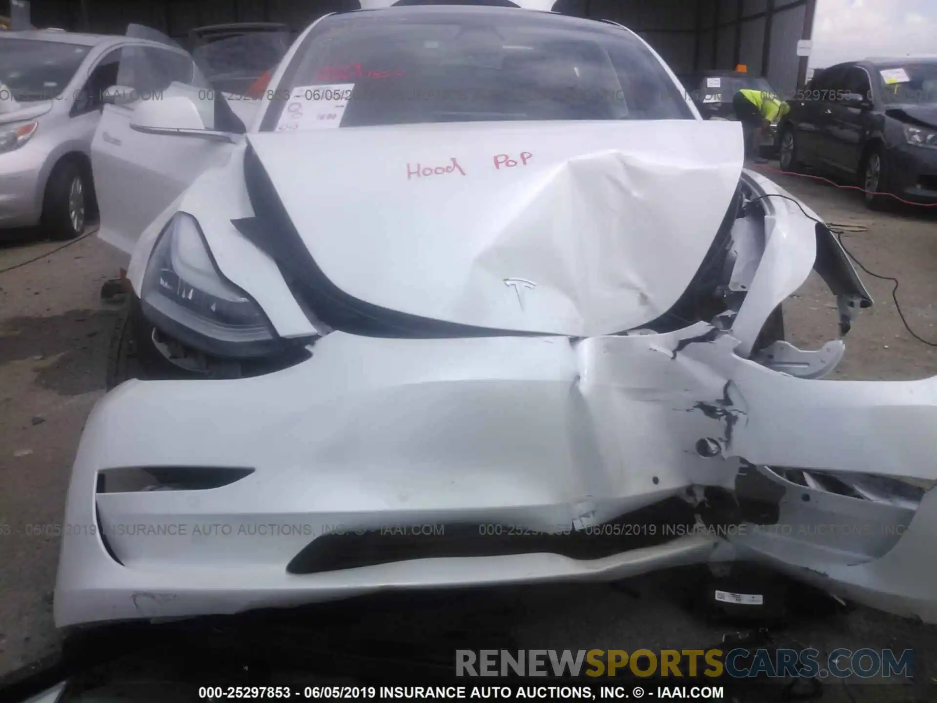 6 Photograph of a damaged car 5YJ3E1EA3KF300111 TESLA MODEL 3 2019