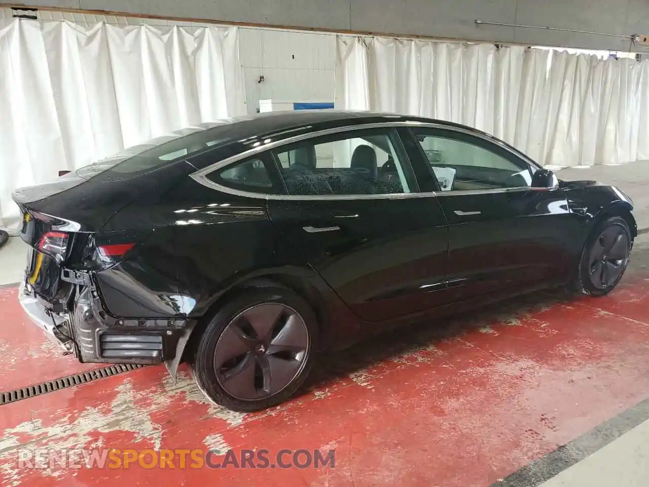 3 Photograph of a damaged car 5YJ3E1EA3KF394474 TESLA MODEL 3 2019