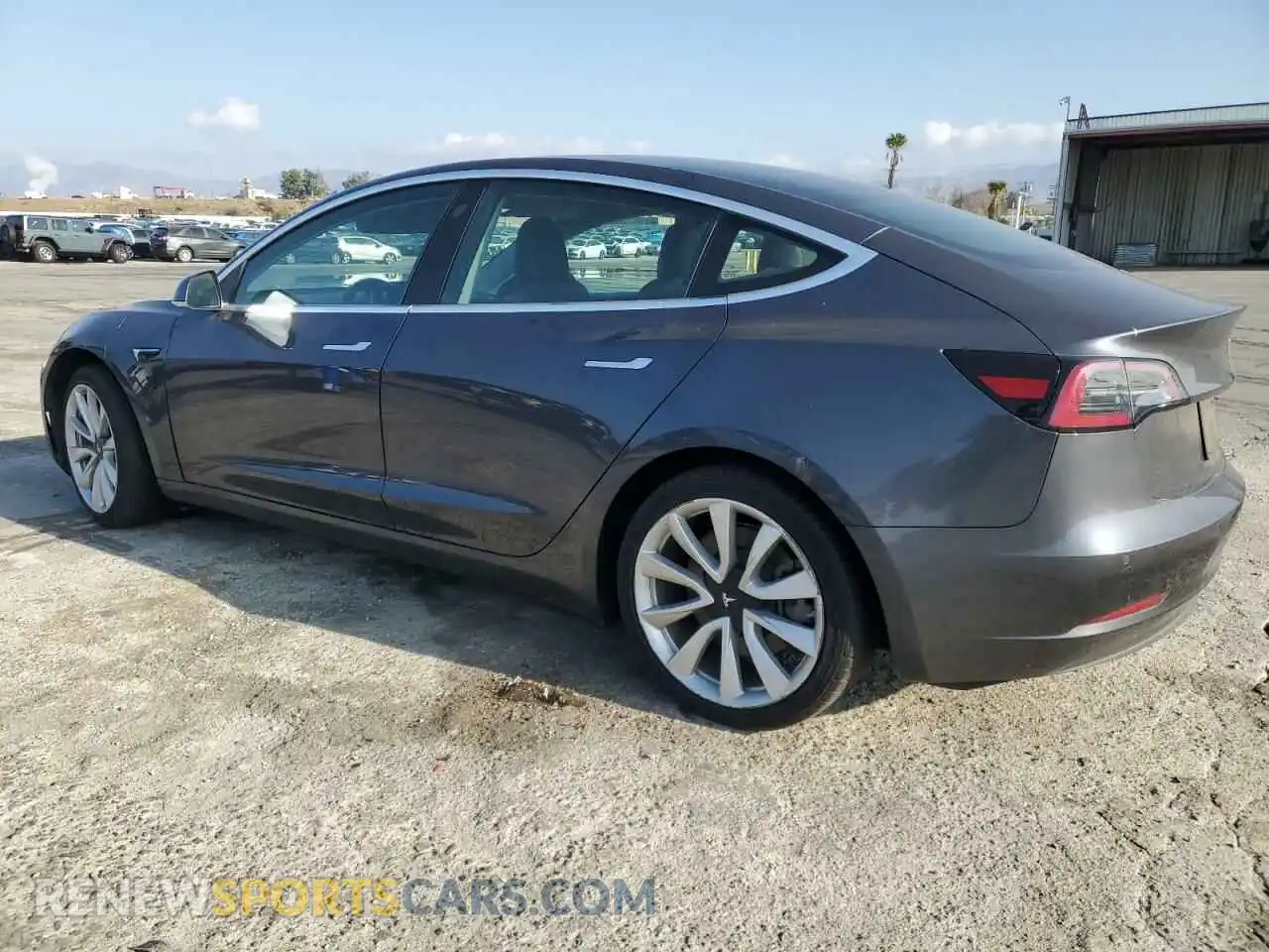 2 Photograph of a damaged car 5YJ3E1EA3KF417154 TESLA MODEL 3 2019