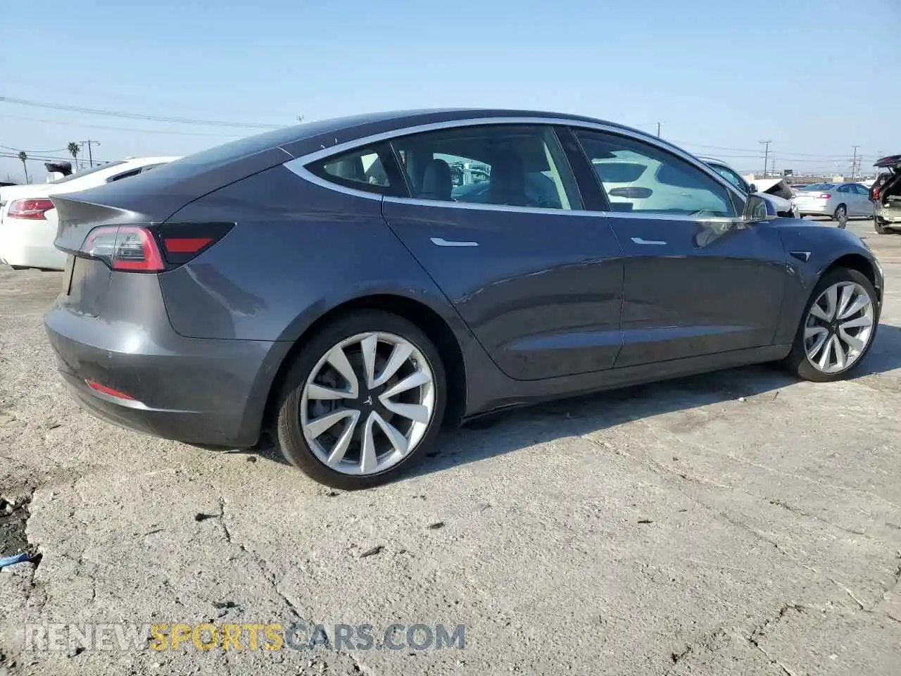 3 Photograph of a damaged car 5YJ3E1EA3KF417154 TESLA MODEL 3 2019