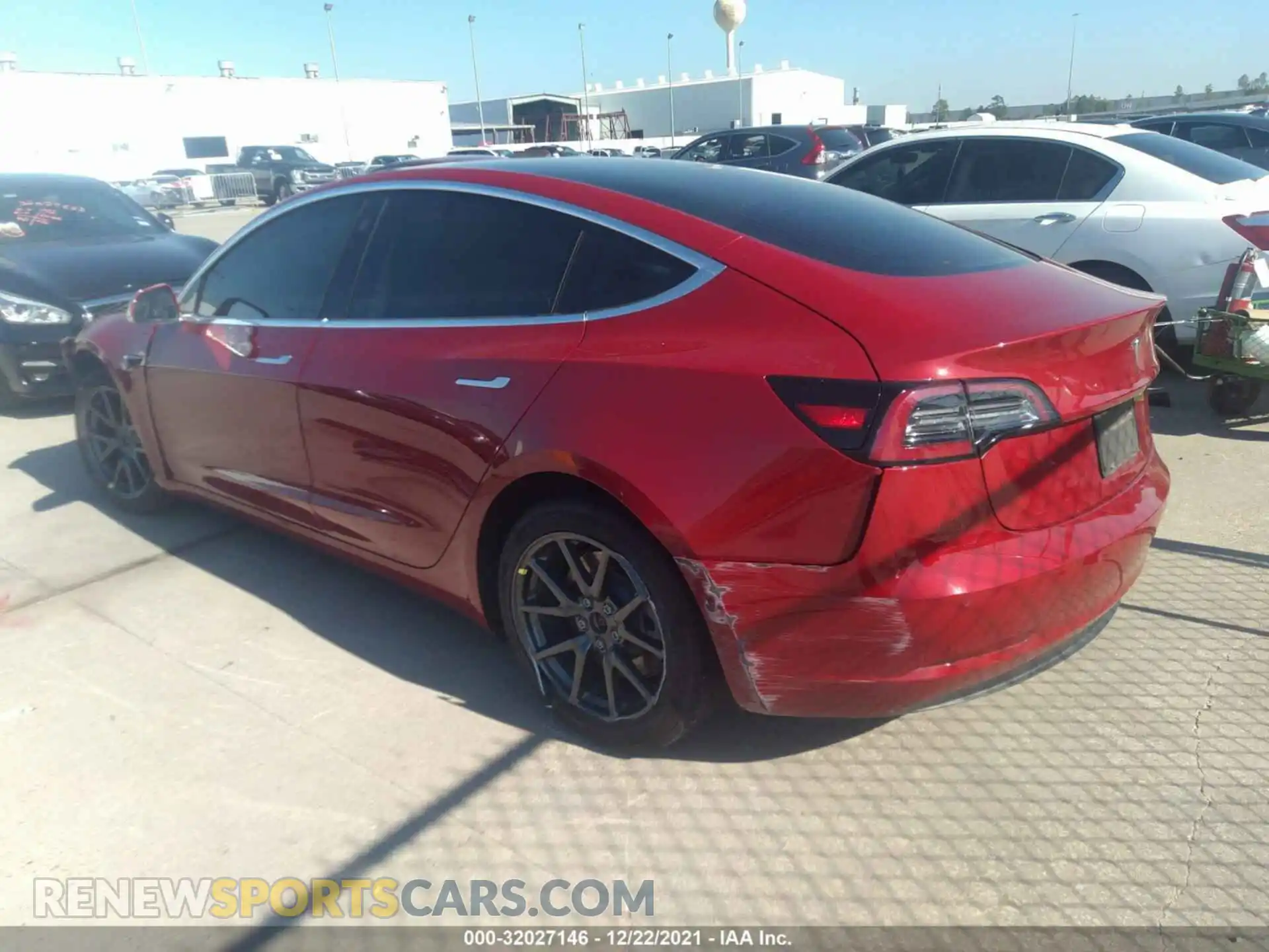 3 Photograph of a damaged car 5YJ3E1EA3KF428199 TESLA MODEL 3 2019