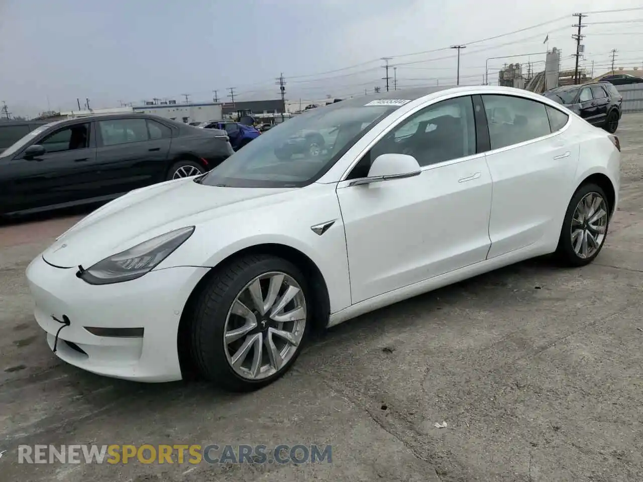 1 Photograph of a damaged car 5YJ3E1EA3KF431233 TESLA MODEL 3 2019