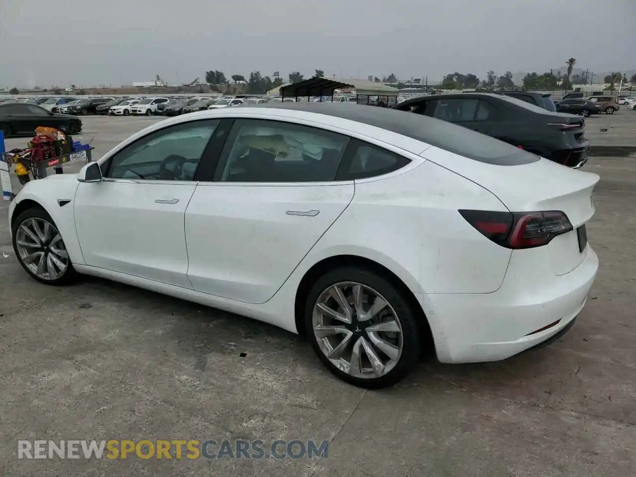 2 Photograph of a damaged car 5YJ3E1EA3KF431233 TESLA MODEL 3 2019