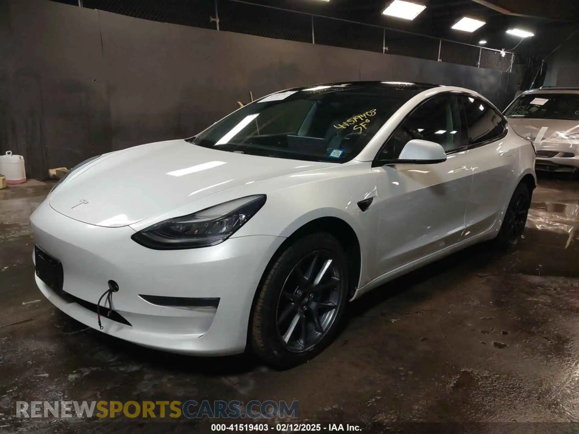 2 Photograph of a damaged car 5YJ3E1EA3KF482909 TESLA MODEL 3 2019