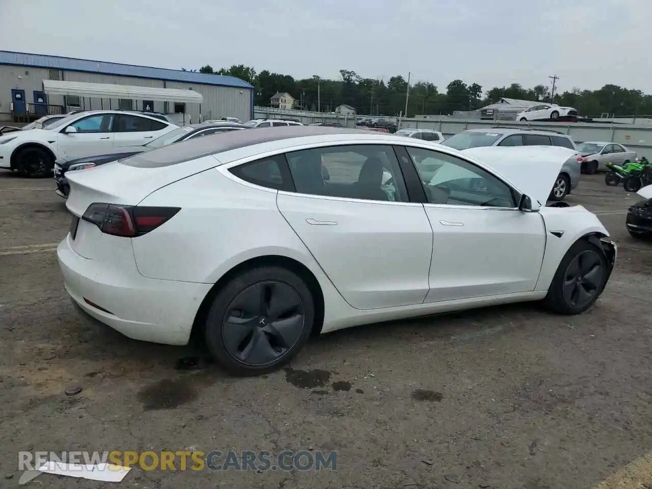 3 Photograph of a damaged car 5YJ3E1EA4KF300294 TESLA MODEL 3 2019