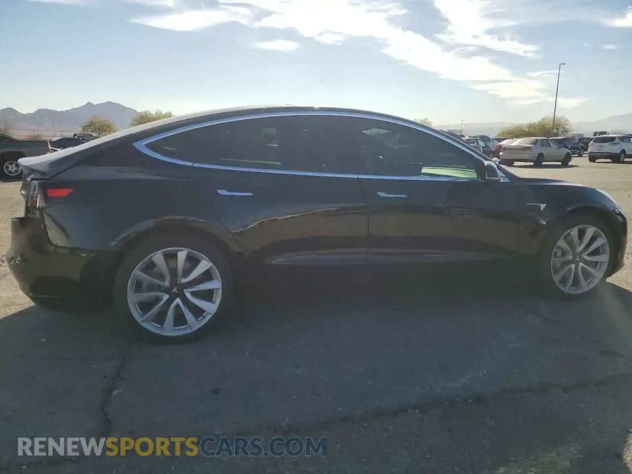 3 Photograph of a damaged car 5YJ3E1EA4KF314146 TESLA MODEL 3 2019