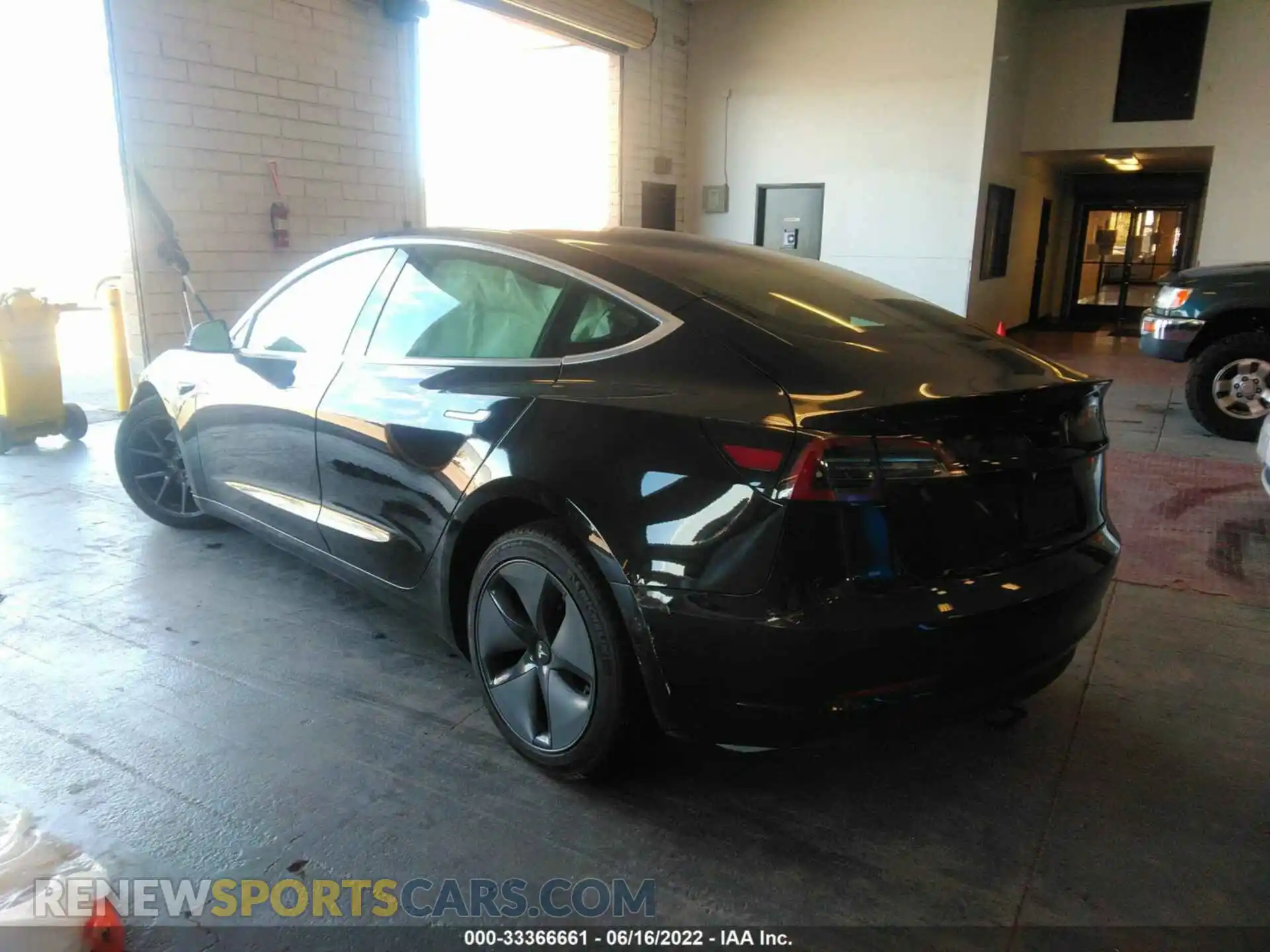 3 Photograph of a damaged car 5YJ3E1EA4KF398162 TESLA MODEL 3 2019