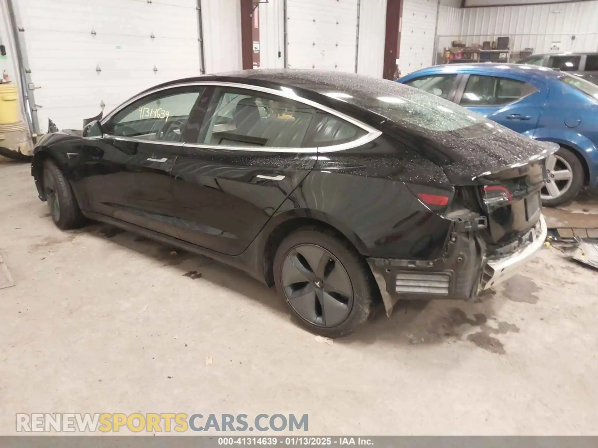 3 Photograph of a damaged car 5YJ3E1EA4KF409841 TESLA MODEL 3 2019