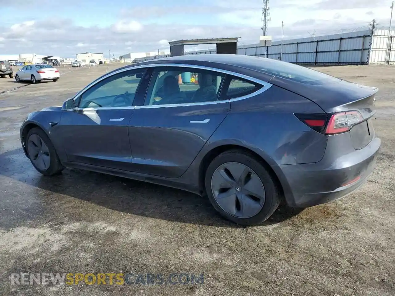 2 Photograph of a damaged car 5YJ3E1EA4KF424680 TESLA MODEL 3 2019