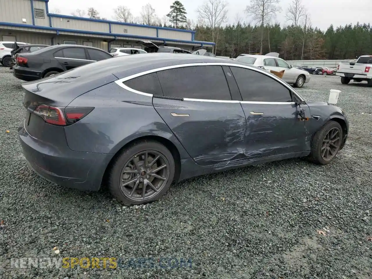 3 Photograph of a damaged car 5YJ3E1EA4KF531034 TESLA MODEL 3 2019