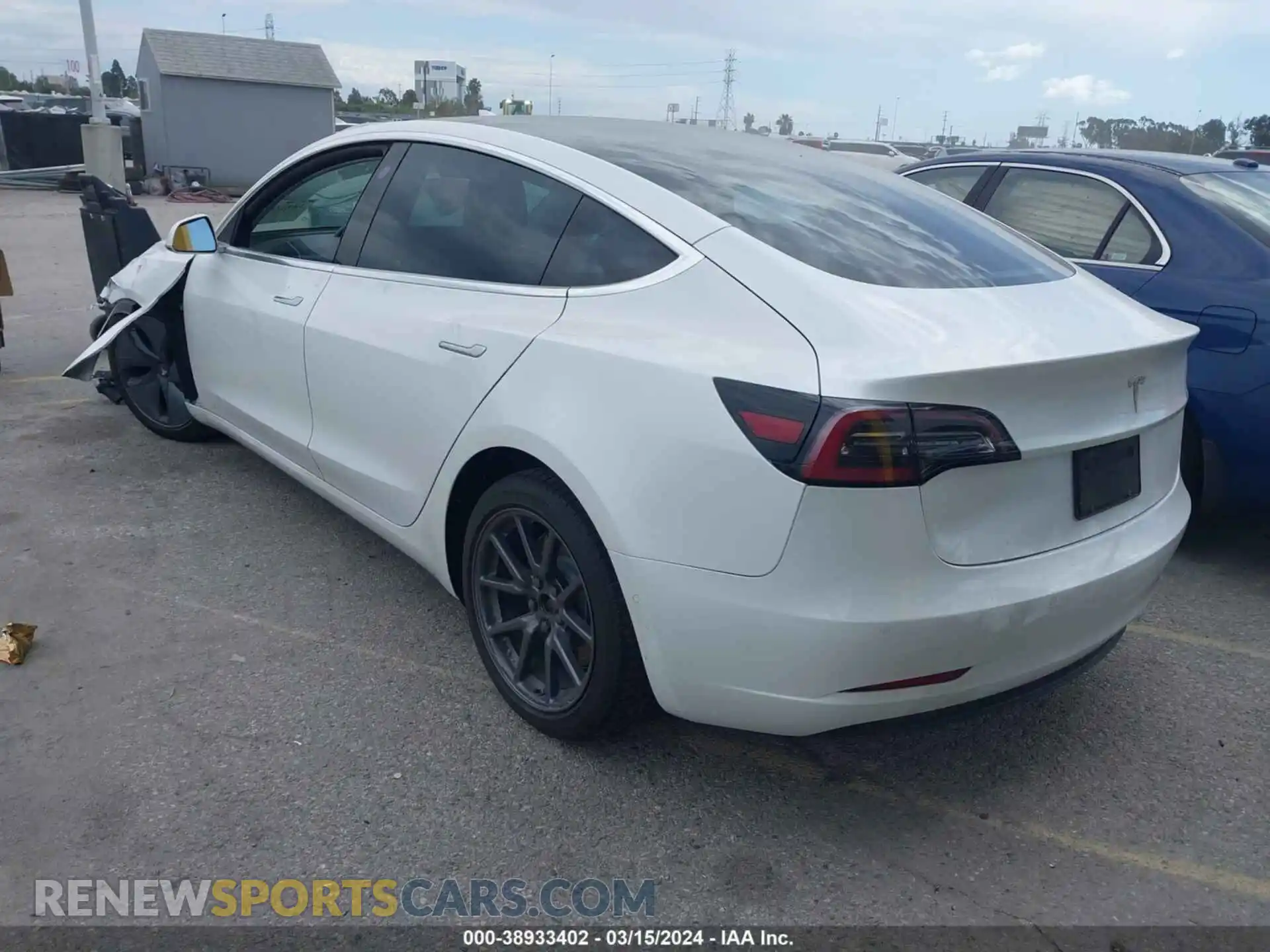 3 Photograph of a damaged car 5YJ3E1EA5KF208319 TESLA MODEL 3 2019