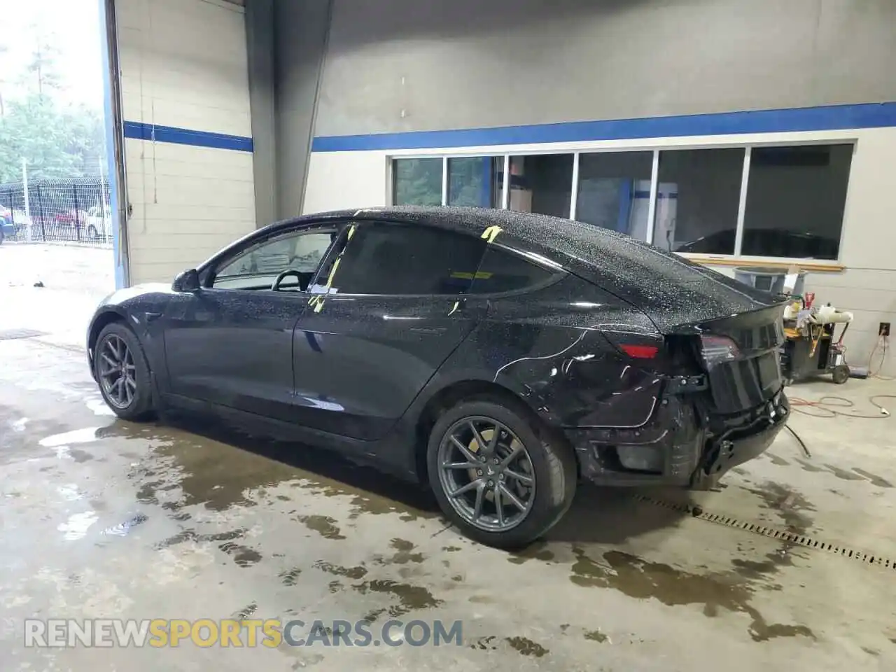 2 Photograph of a damaged car 5YJ3E1EA5KF297650 TESLA MODEL 3 2019