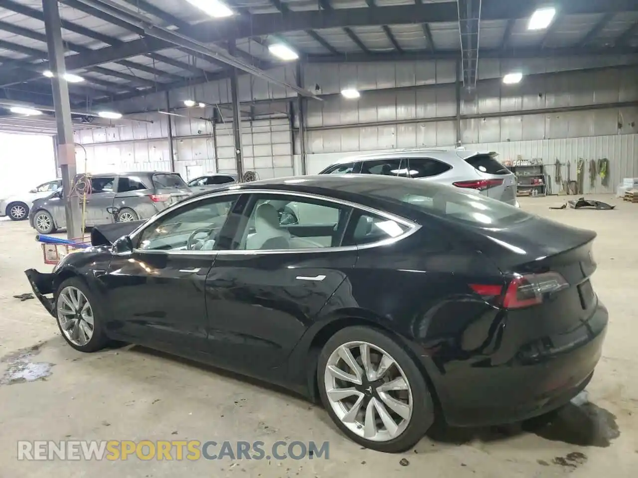 2 Фотография поврежденного автомобиля 5YJ3E1EA5KF314964 TESLA MODEL 3 2019